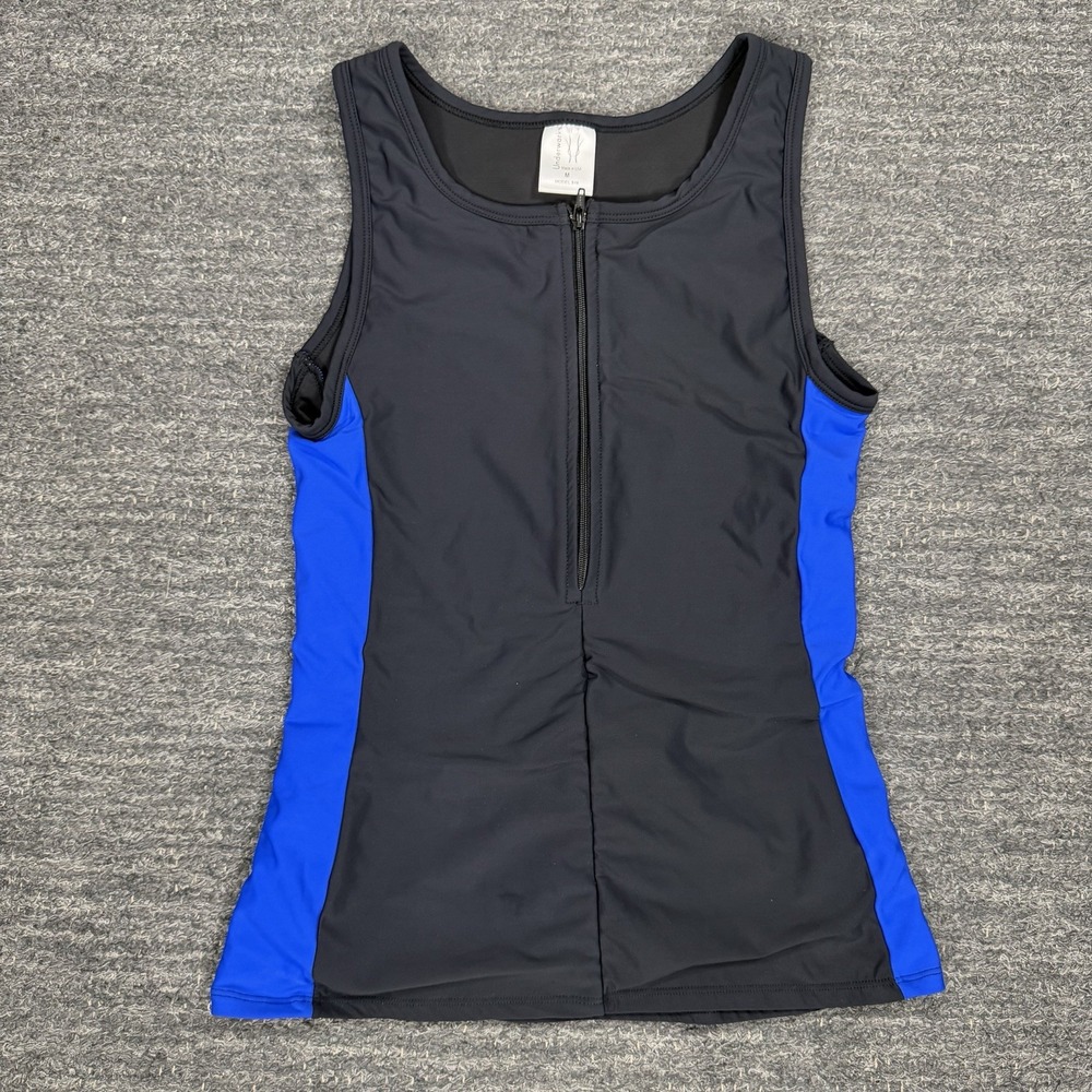 Underworks Shapewear Gynecomastia Compression Binder Tank Top Black 918 Medium